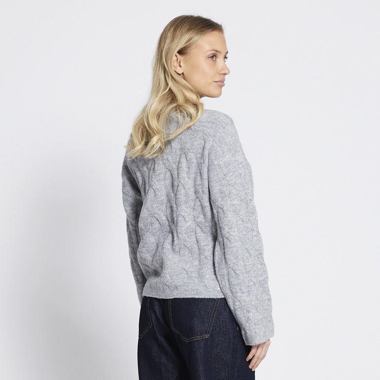 Cable-knit sweater "Alexia"